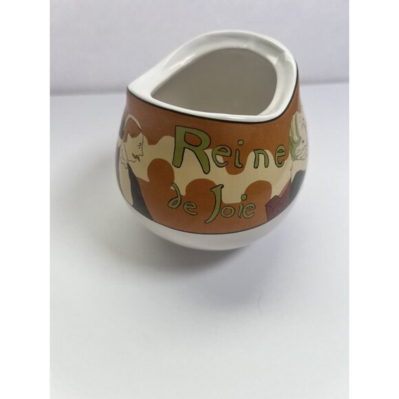 Sango Cabaret Sugar and Creamer Set 4870 Ceramic Stoneware French 1995‎ No Lid - Picture 5 of 10